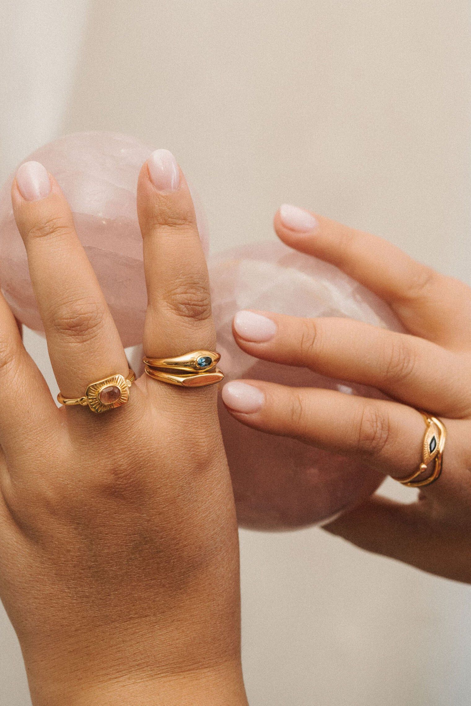 The Neptune Ring | Gold, Gold / Gold, alternate image number 2