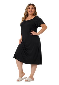 Short Sleeves Lightweight Sleepwear