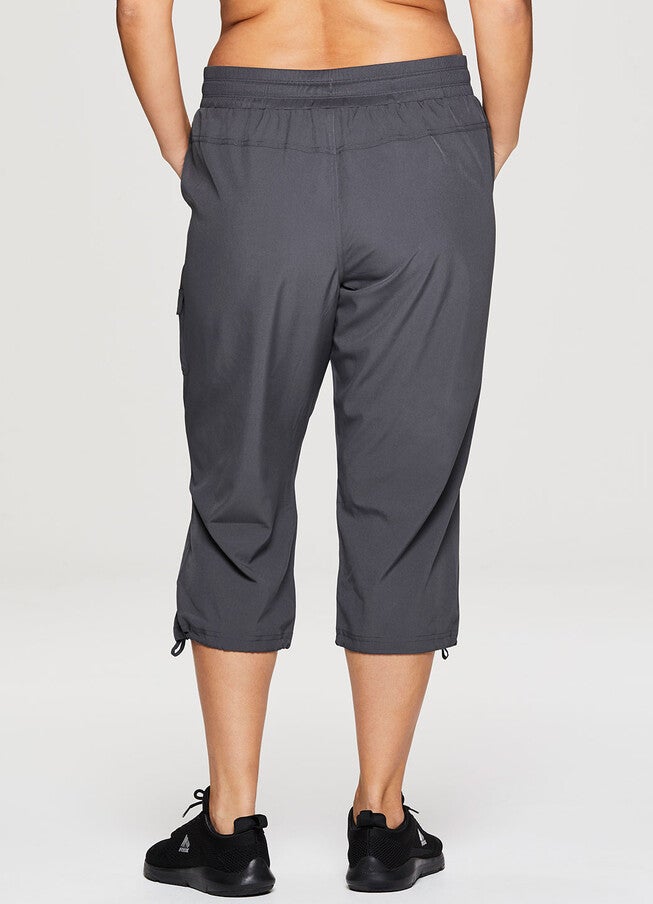 Plus Prime Anywhere Cargo Capri, Charcoal / Charcoal Grey, alternate image number null