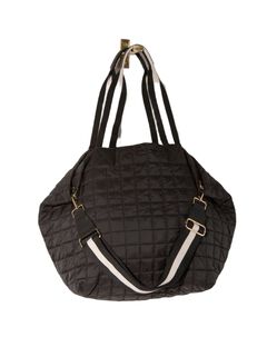 Ezra Quilted Nylon Travel Tote