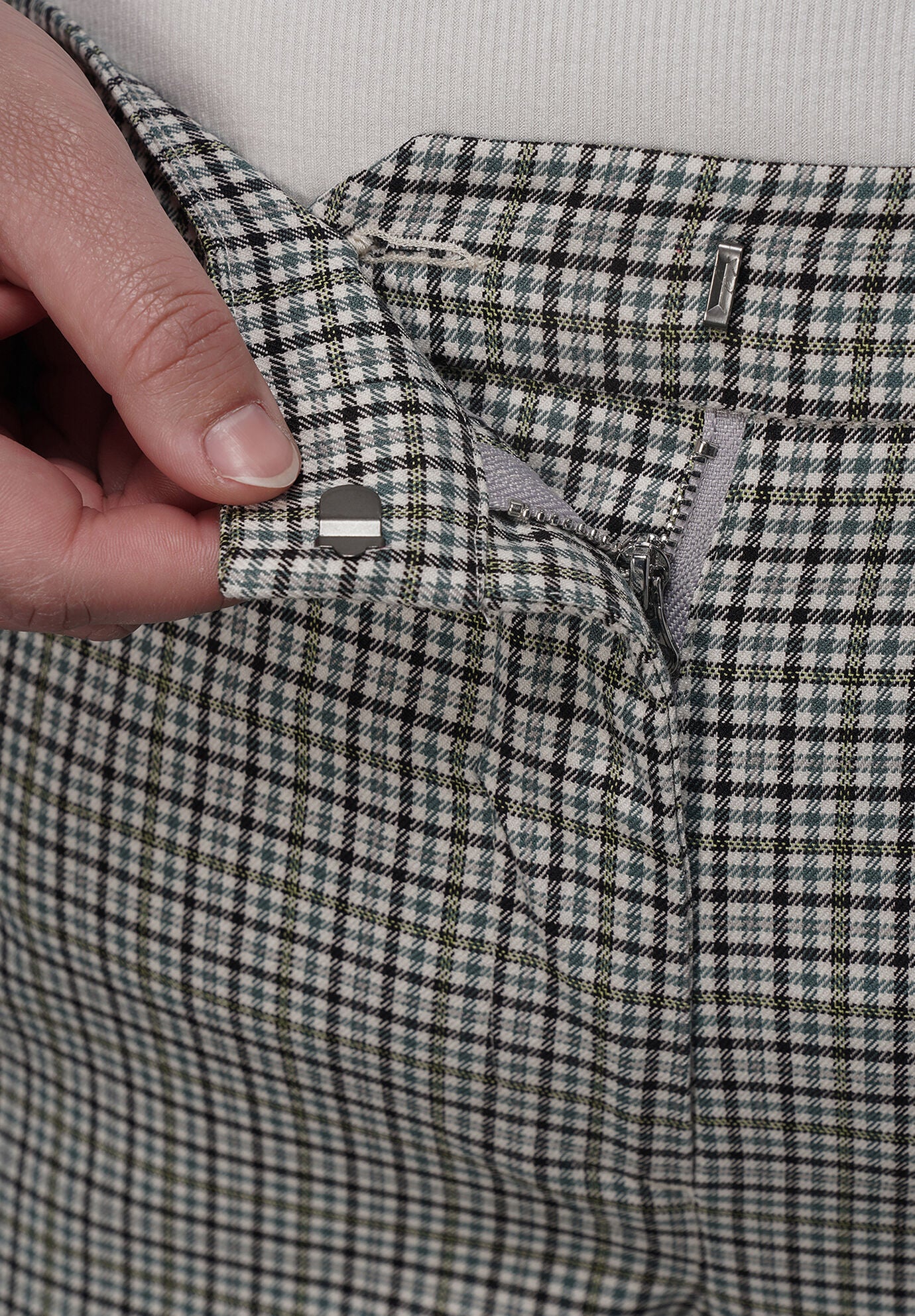 The Empower Zipper Slim Crop Pant, DARK TEAL / Teal, alternate image number 3