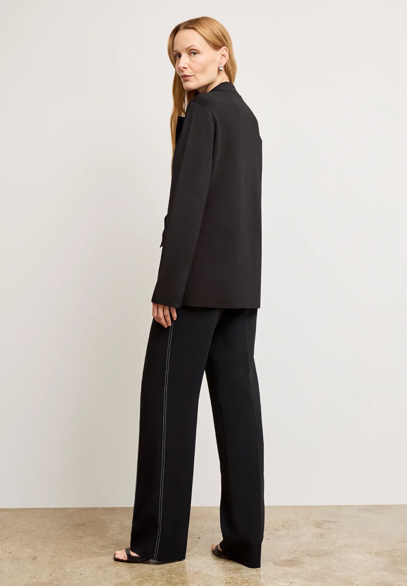 Cody Boyfriend Jardigan, Black / Black, alternate image number 3