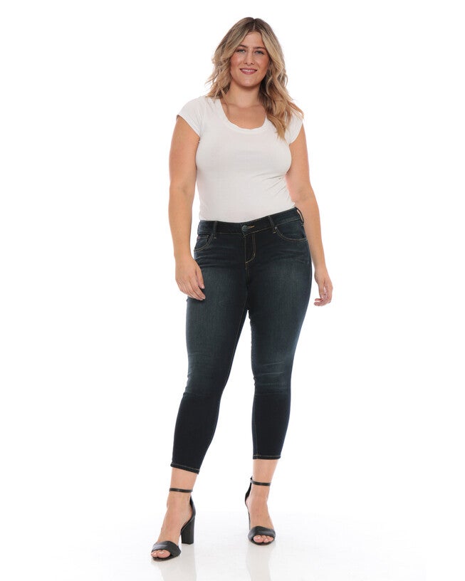 Ankle Slim Jegging, BLACK / Black, hi-res image number 0