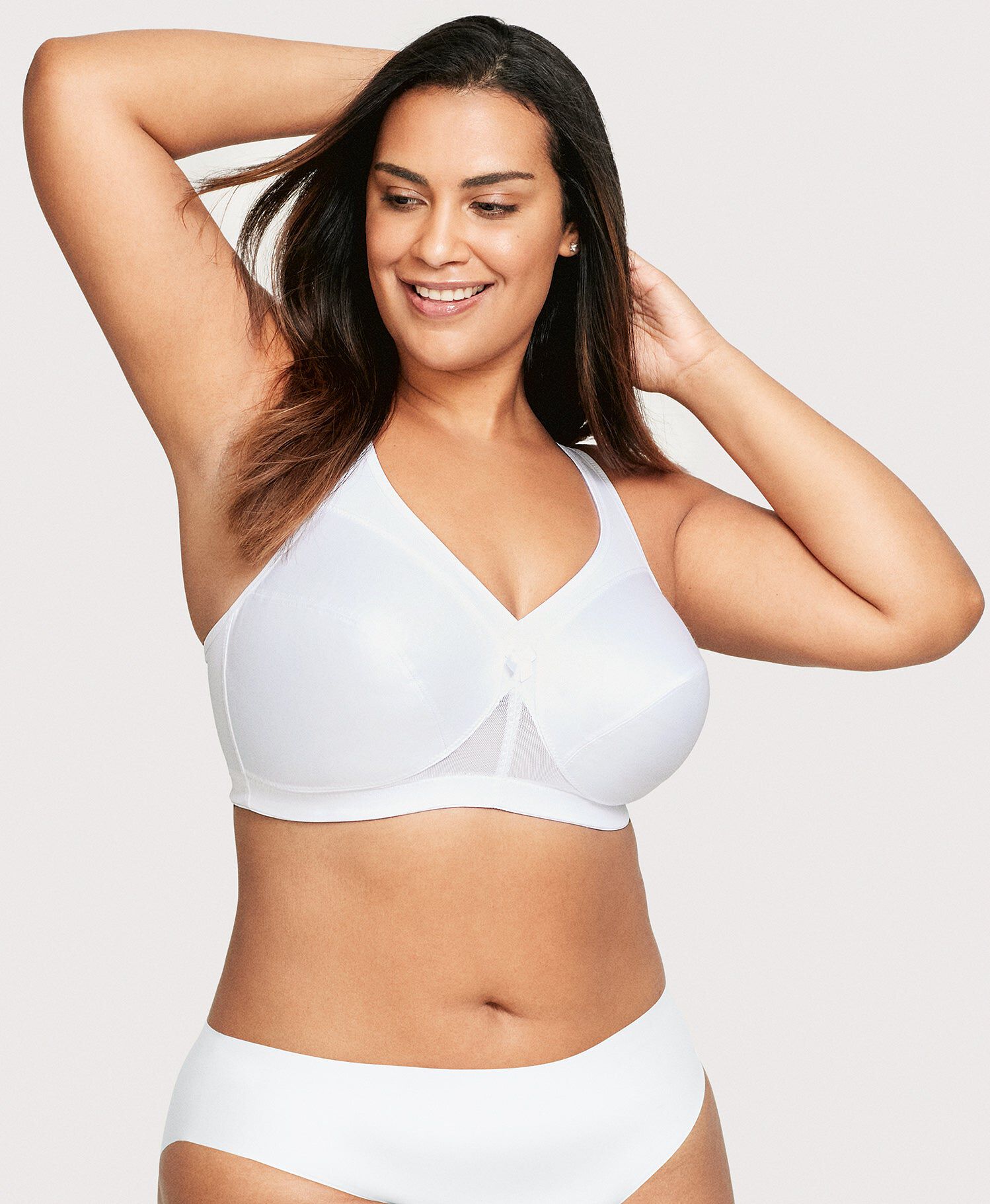 MagicLift Active Support Bra, White / White, alternate image number 1