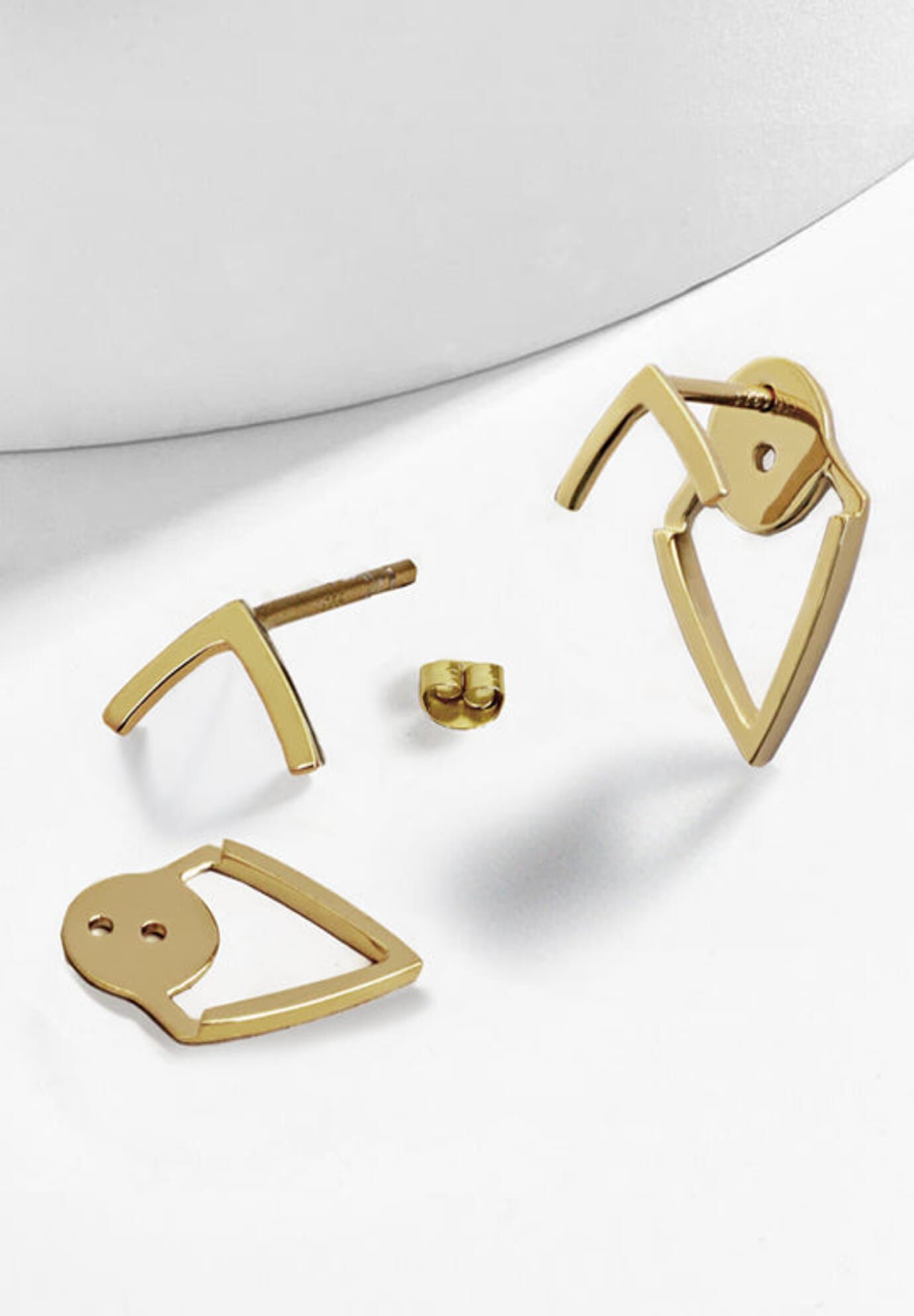 TRILL 2-Way Convertible Stud Earring Jackets, Silver / Silver, alternate image number 6