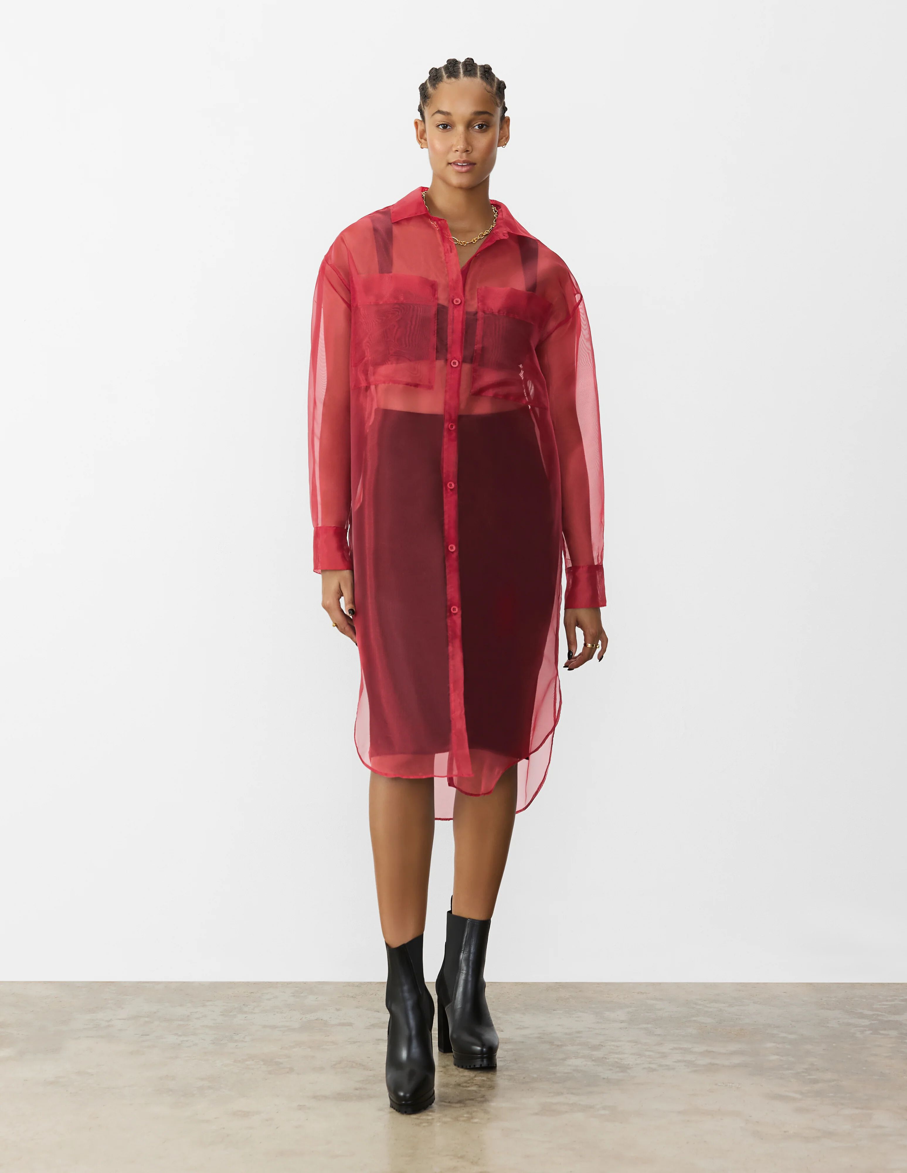 Sheer Tunic, , alternate image number 5