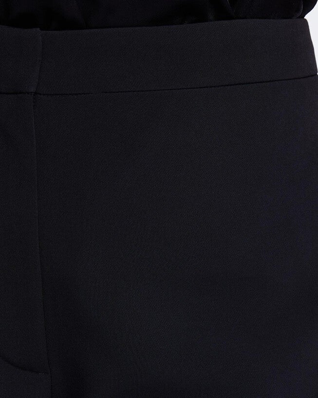 Savannah Black Wide-Leg Pant, Black / Black, alternate image number 4