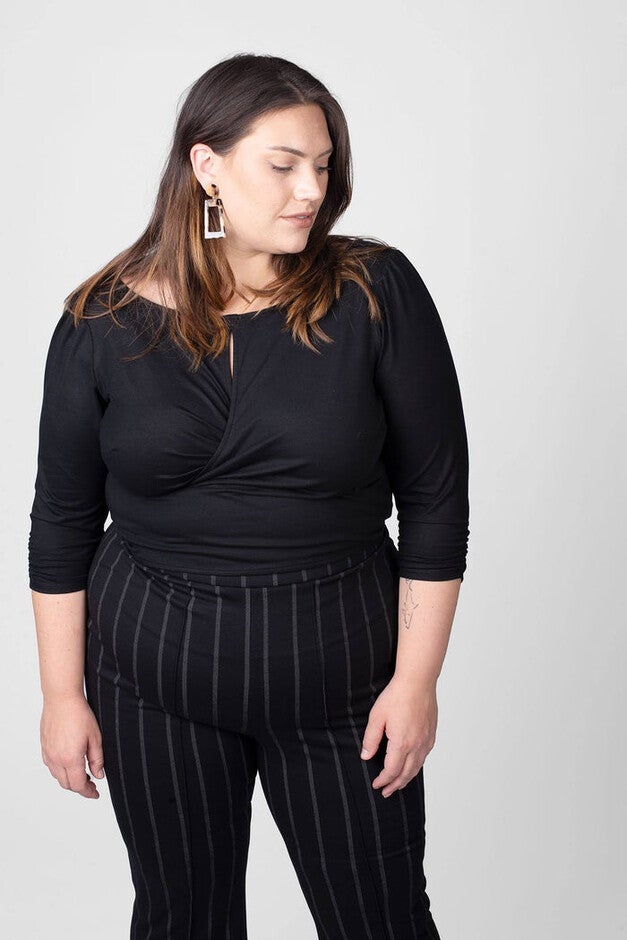 Tamara Keyhole Wrap Top, , alternate image number 9