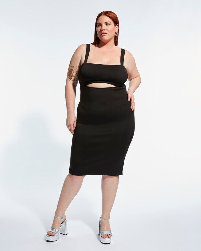 Cleo Dress, Black / Black, hi-res image number null
