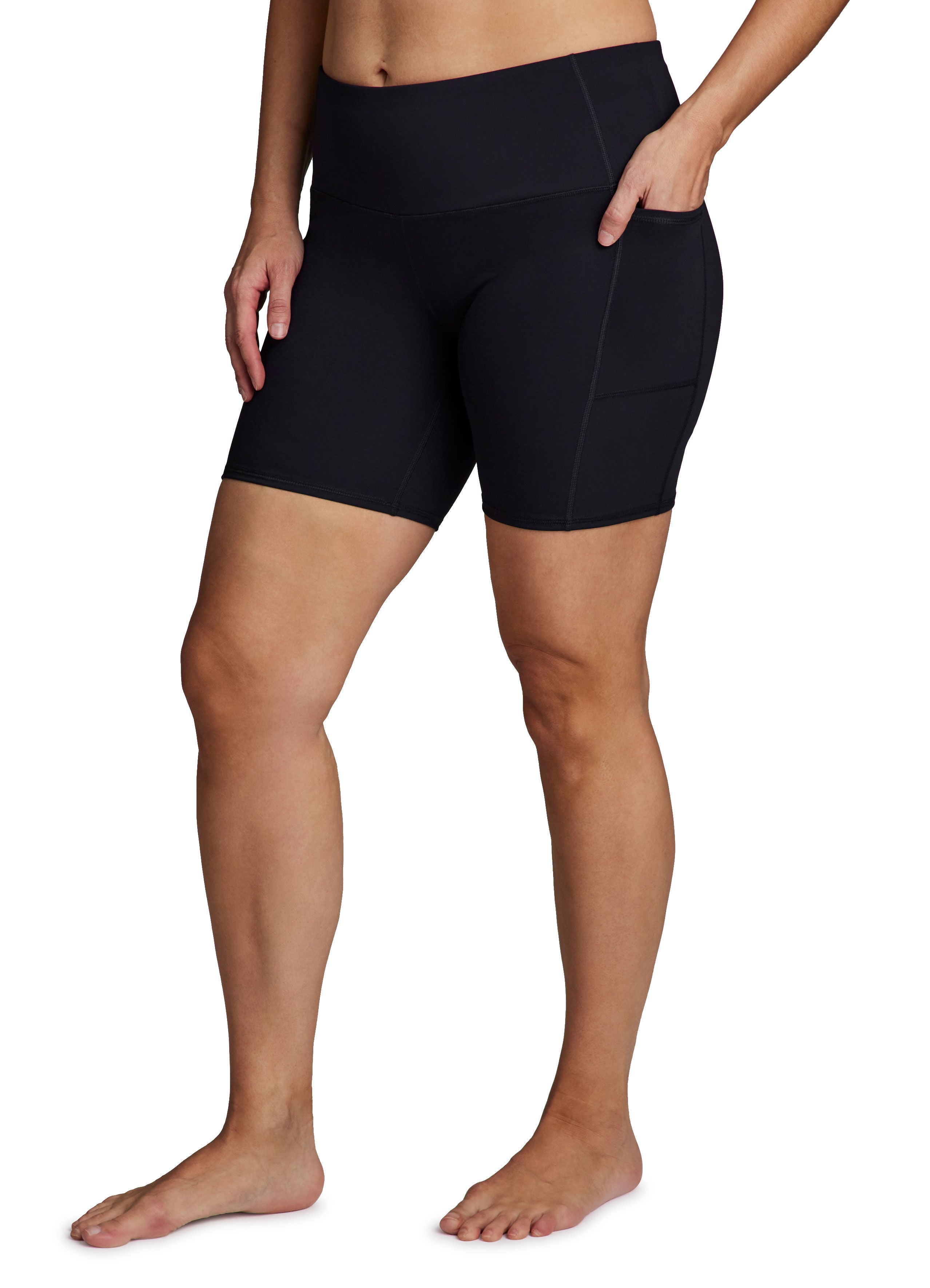 Plus Prime Tech Flex Ultra Hold 7 inches Bike Short, Black / Black, hi-res image number 0