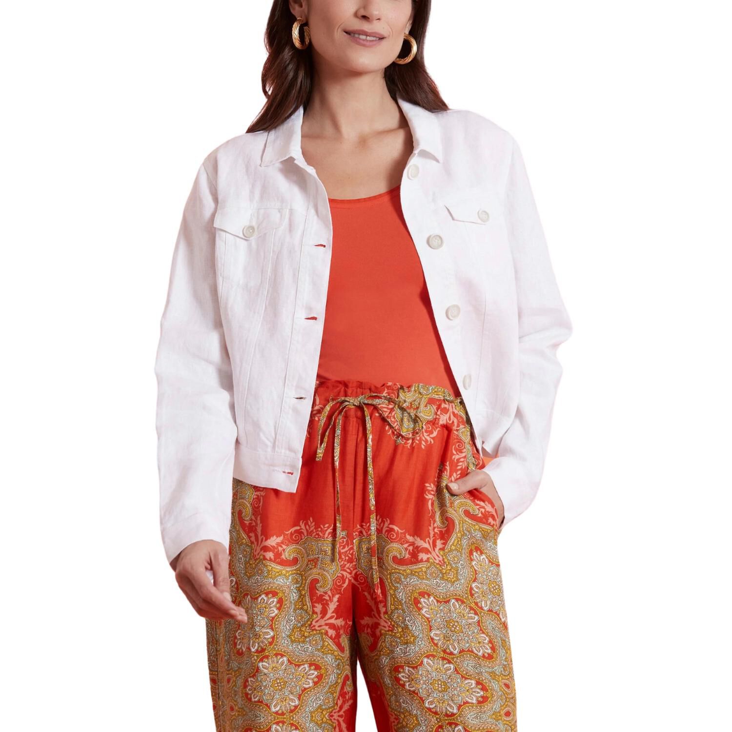 Linen Jacket | Dia & Co