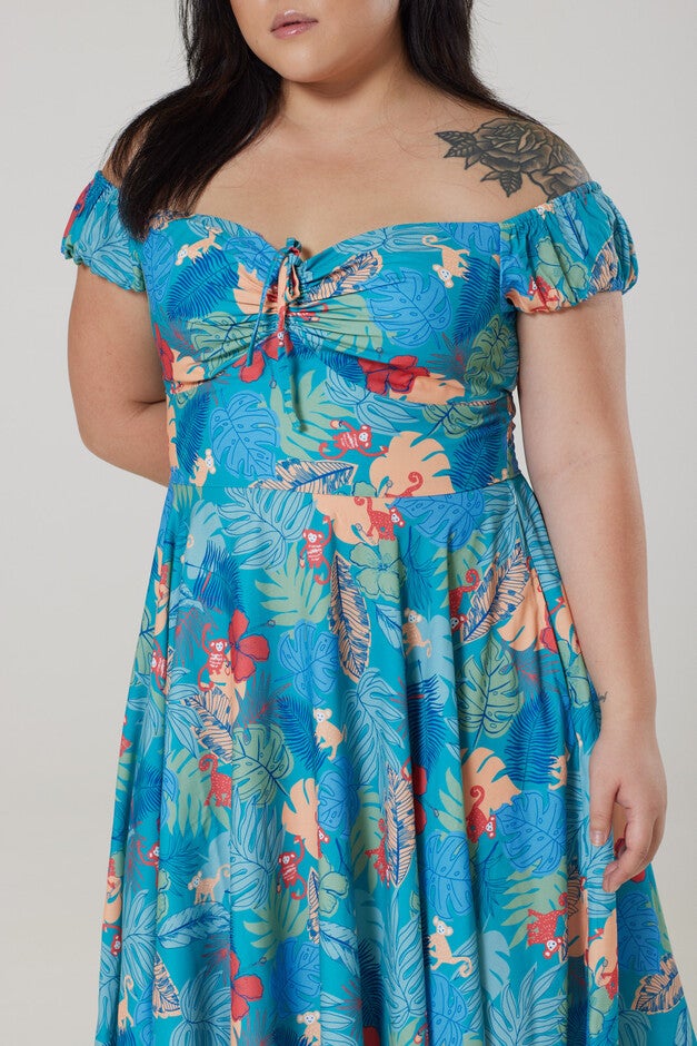 Maddie Dress, Light Blue / Light Blue, alternate image number null