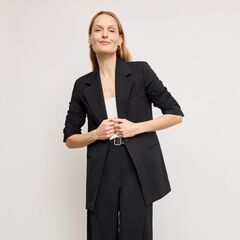 Rossi Executive Blazer - Washable Wool Twill