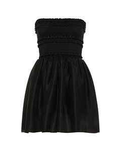 Anya Raw Silk Mini Dress
