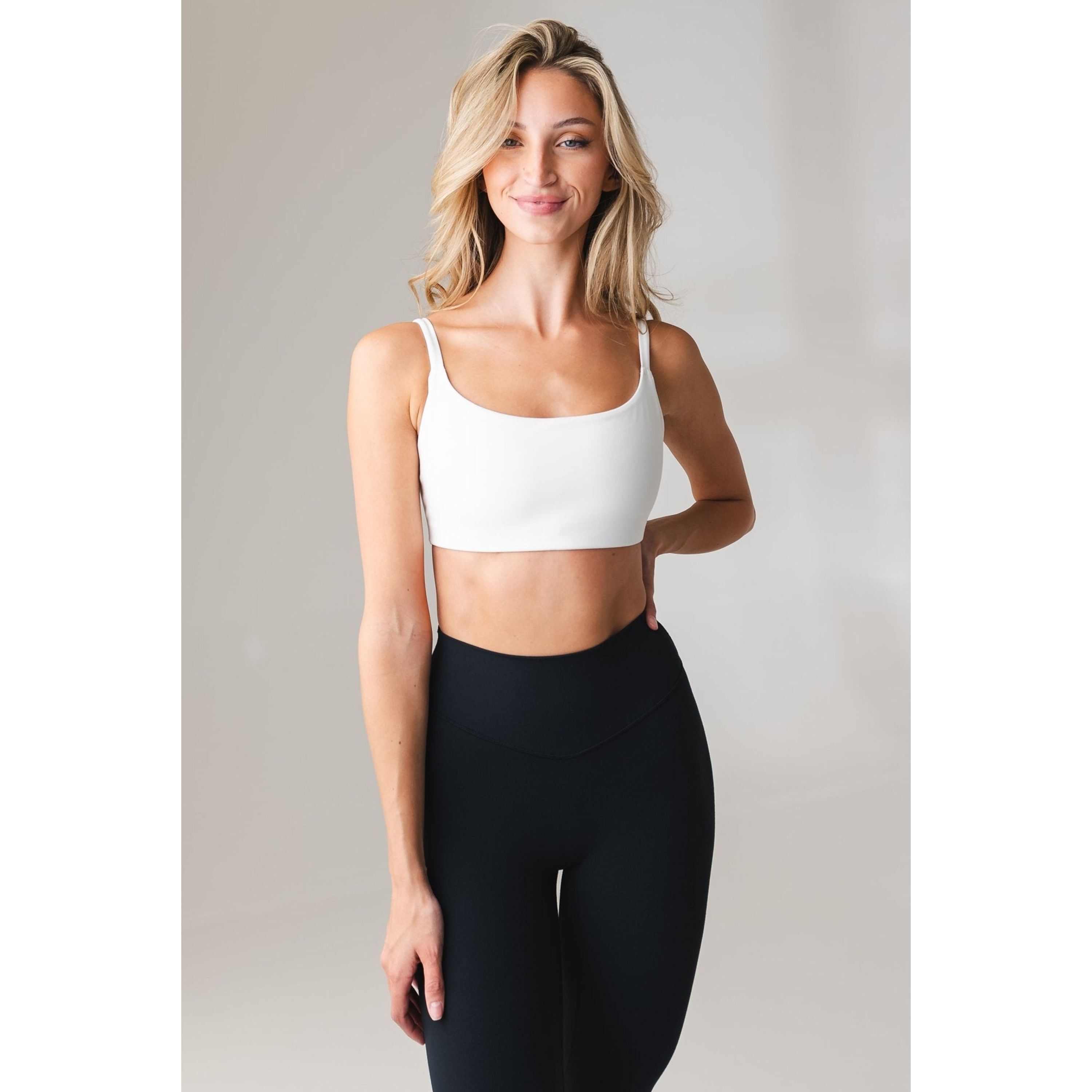 Cloud II Scoop Bra, Snow / White, hi-res image number 0