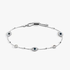 Evil Eye Crystal Anklet