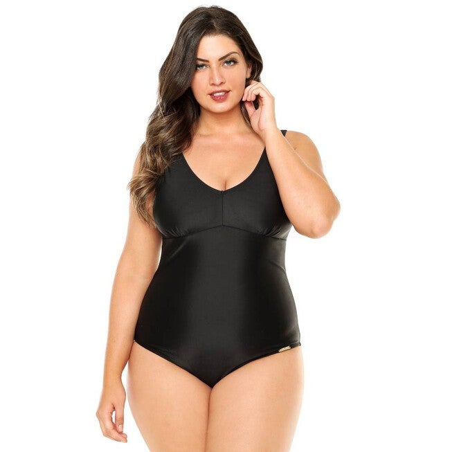 Classic Swimsuit, Black / Black, hi-res image number null