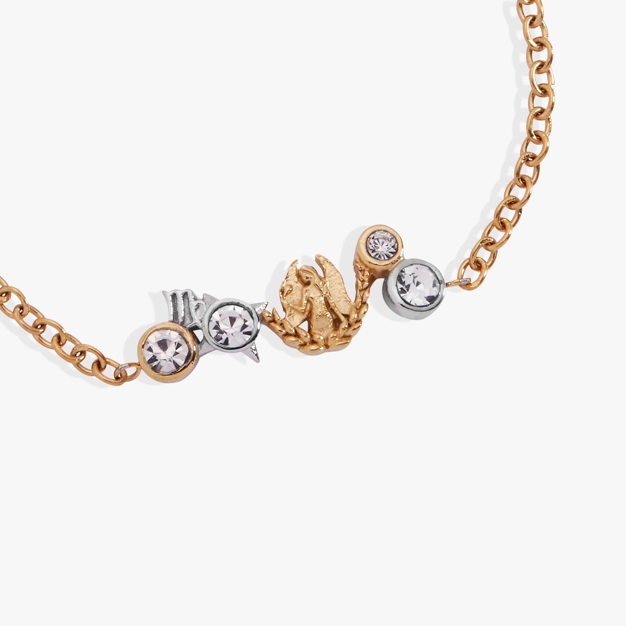 Virgo Symbol Inline Bracelet, Virgo / see-description, alternate image number 1