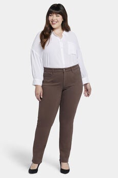 Coated Marilyn Straight Jeans