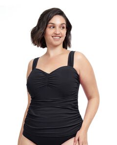 Tutti Frutti Plus Size Sweetheart Underwire Tankini Top