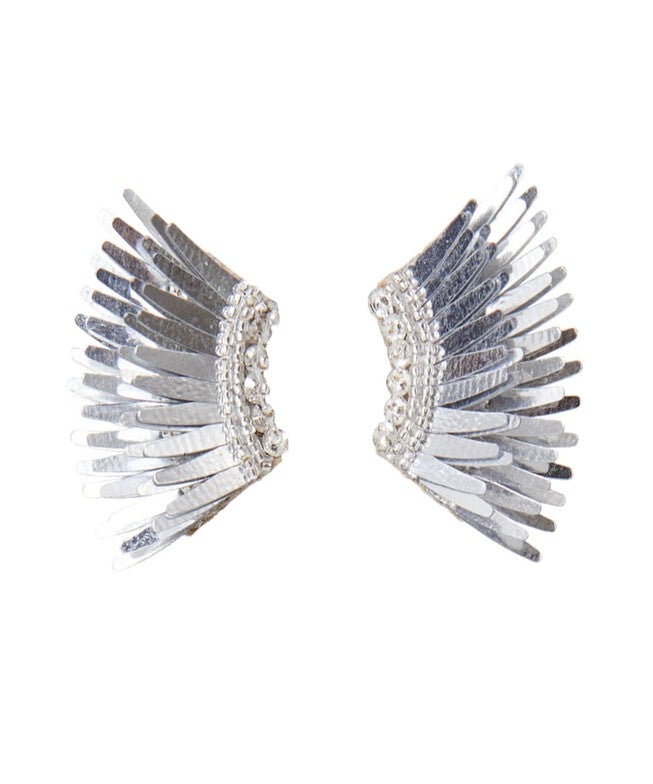 Mini Madeline Earring Silver, Silver / Silver, hi-res image number 0