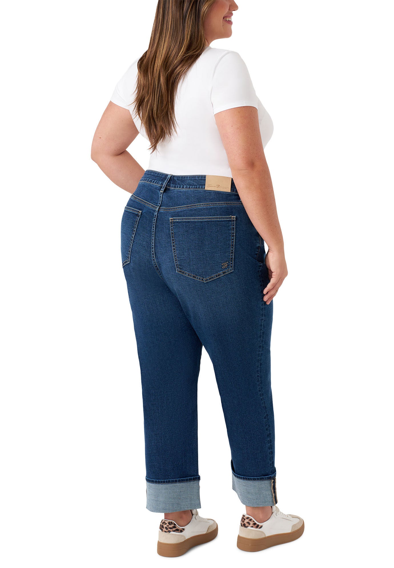 Vintage Straight Cuff Jean, Canyon / Dark Wash, alternate image number 3