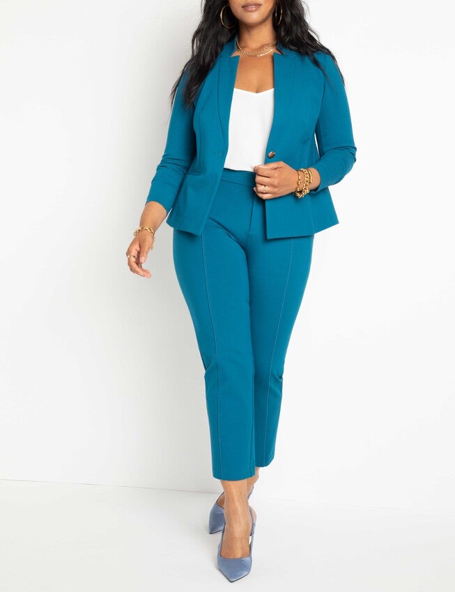 The Ultimate Stretch Suit Blazer, Moroccan Blue / Cornflower Blue, alternate image number null