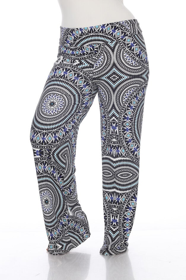 Geometric Print  Palazzo Pants, , alternate image number 5