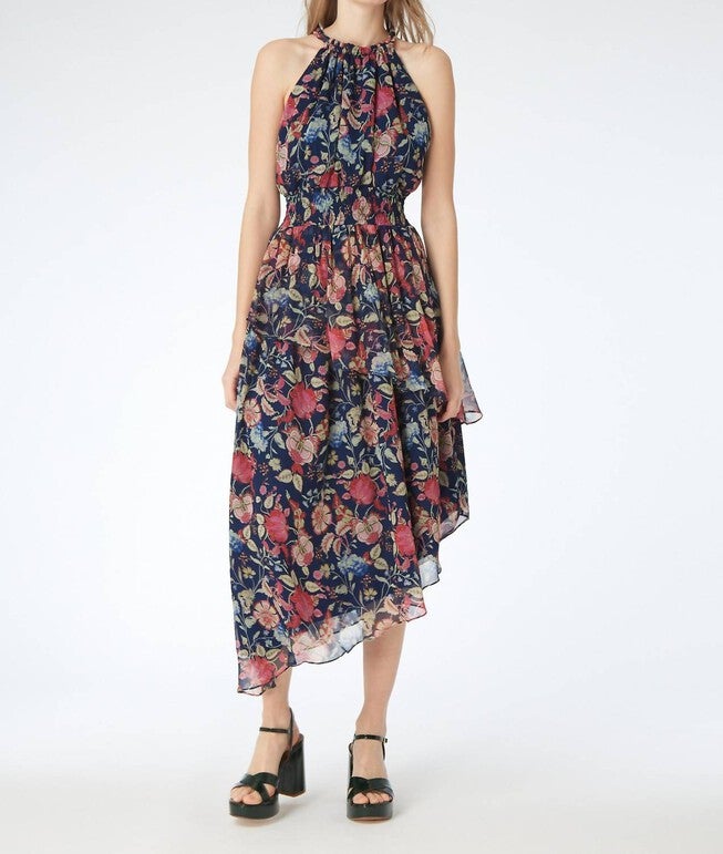 MARGOT DRESS IN FRENCH TULIP, French Tulip / Purple, hi-res image number null