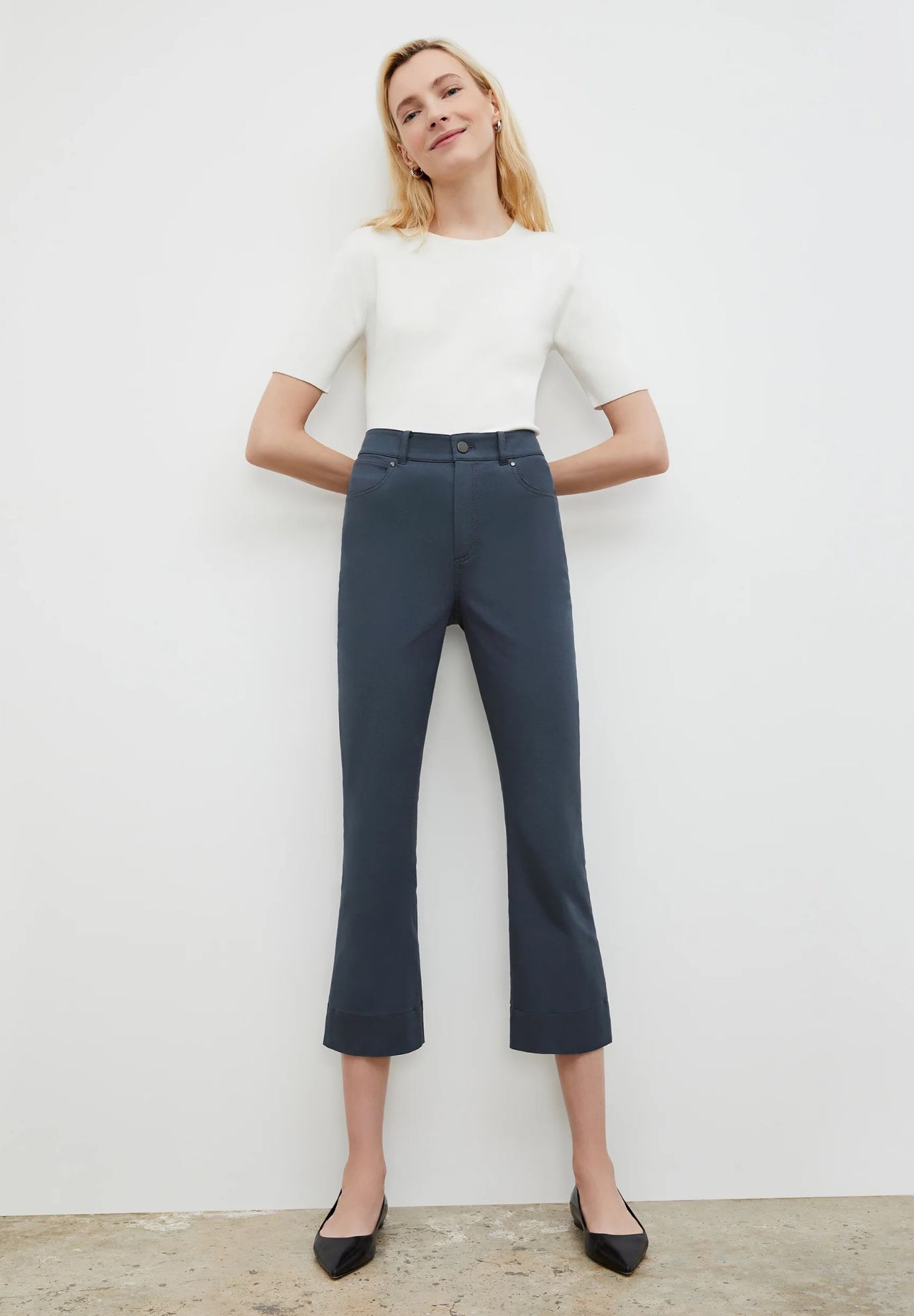 Archie Jean - Eco Better Than Denim :: Dusty Indigo, Dusty Indigo / Light Blue, hi-res image number 0