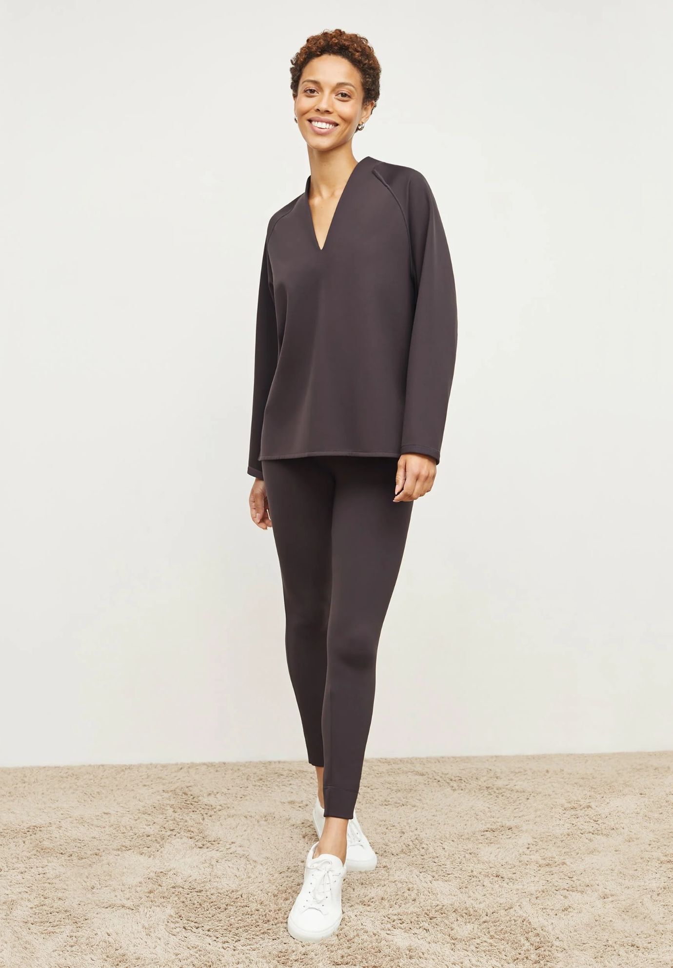 Harrington Legging - Light Scuba, Haze / Brown, hi-res image number 0