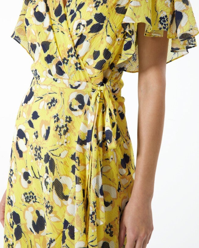 Brianna Dress, DAFFODIL MULTI / Yellow, alternate image number 2