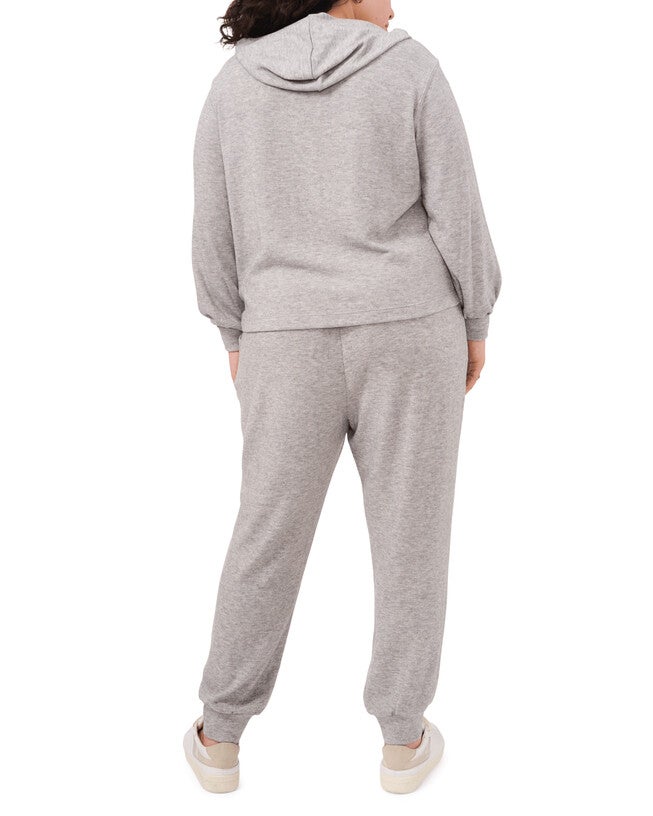 Alicia Pullover Hoodie, FATIGUE HTHR / Light Grey, alternate image number null