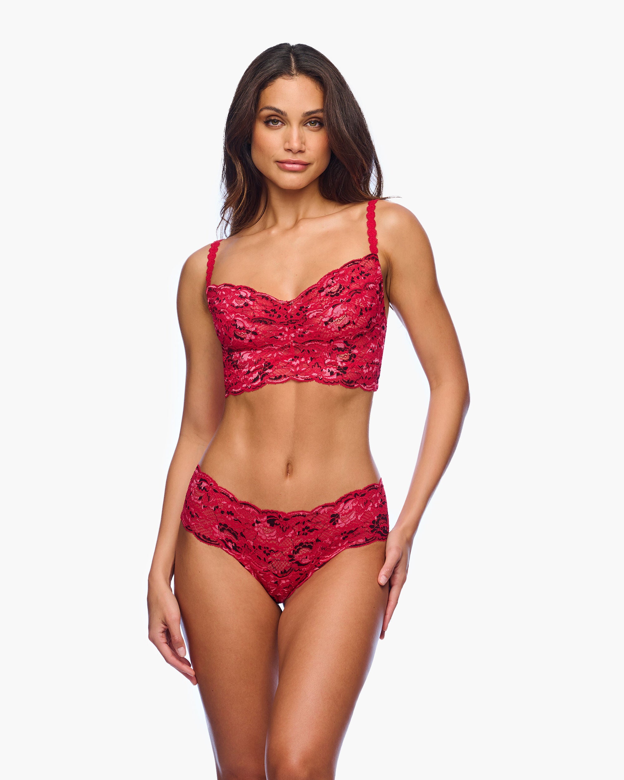 Nsn Ombre Soft Bra - Sweetie, VellutoBlack / Red, hi-res image number 0