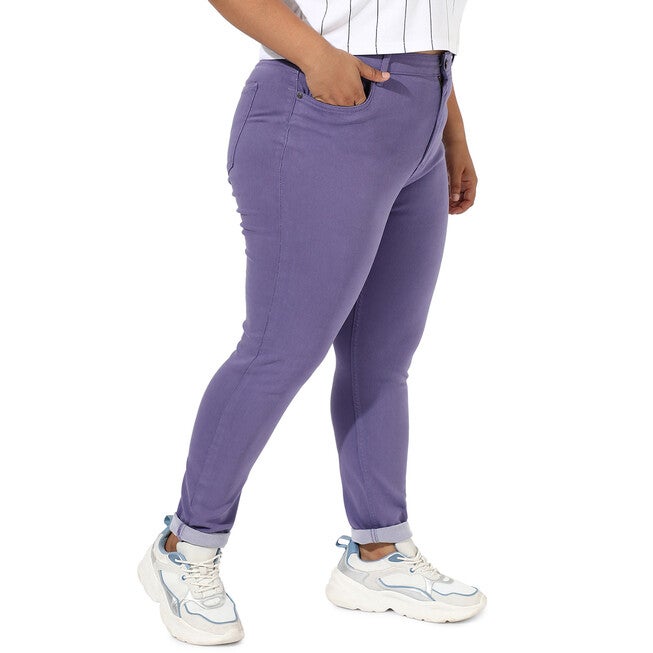 Lilac Skinny Jeans, , alternate image number null