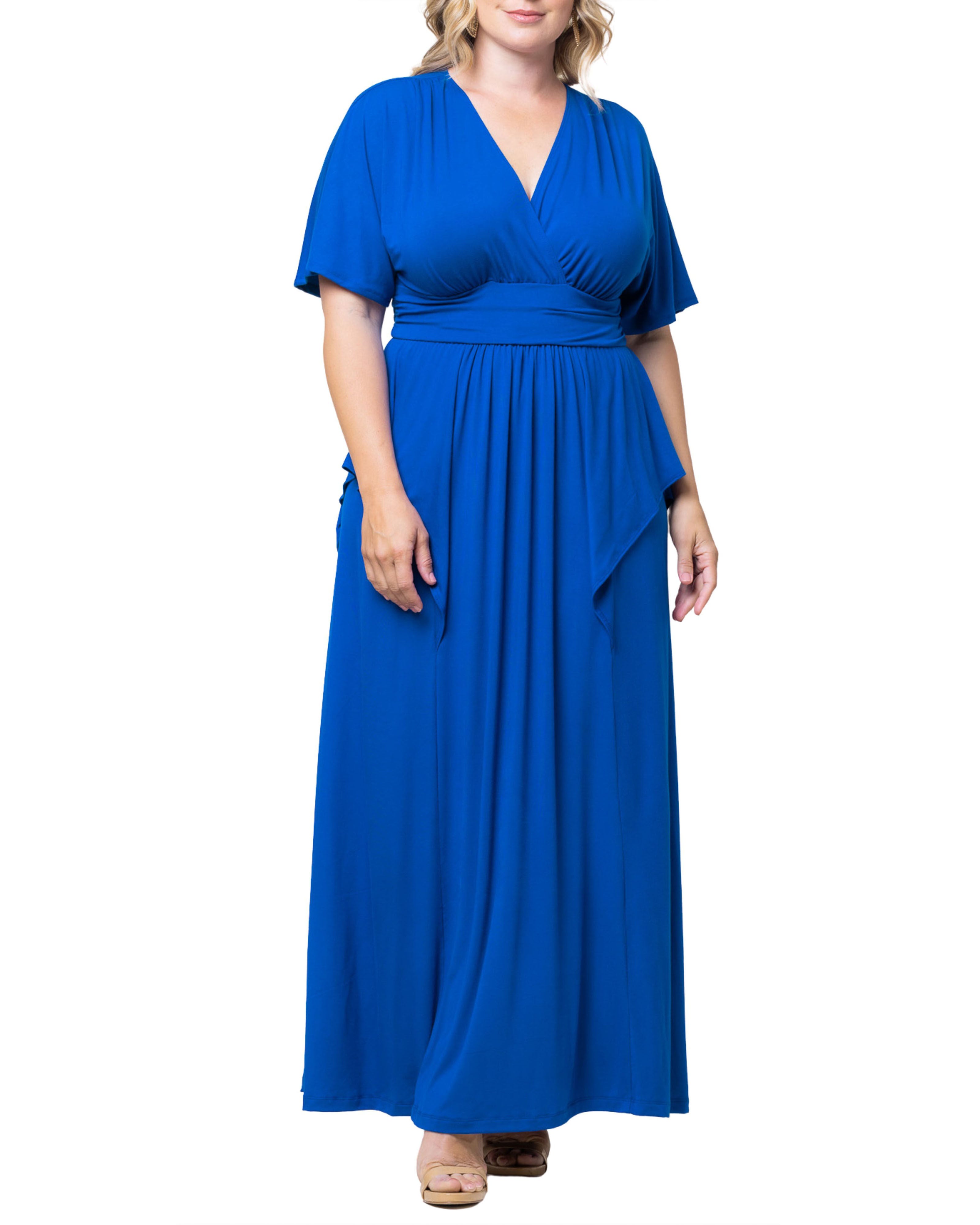 Indie Flair Maxi Dress, COBALT BLUE / Cobalt, hi-res image number 0
