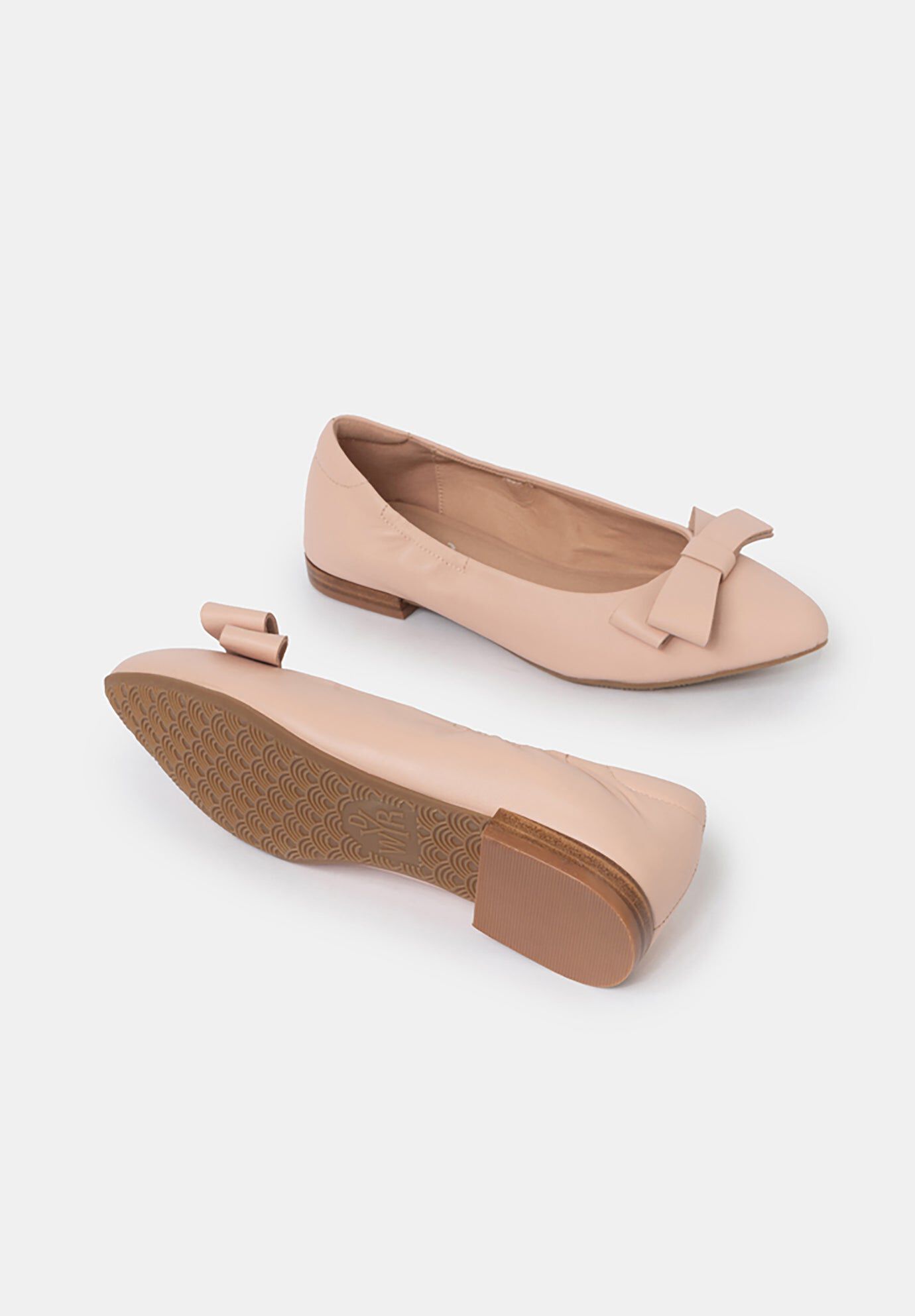 Chloe Classic Ballet Flats, Pink / Pink, alternate image number 3