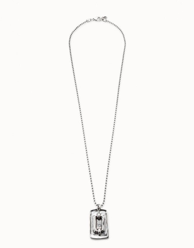 SOLDIER NECKLACE IN SILVER, , alternate image number null