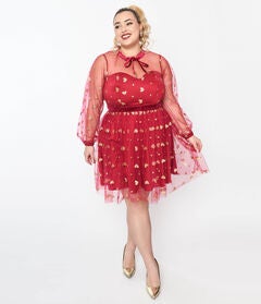Plus Size Short Prom Dress