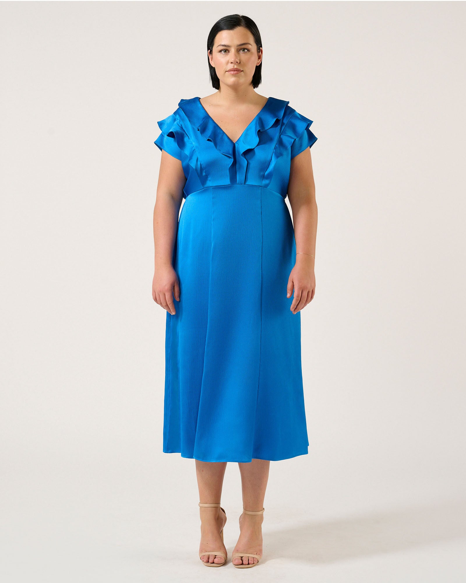 Poseidon Dress, Cobalt / Royal Blue, alternate image number 1