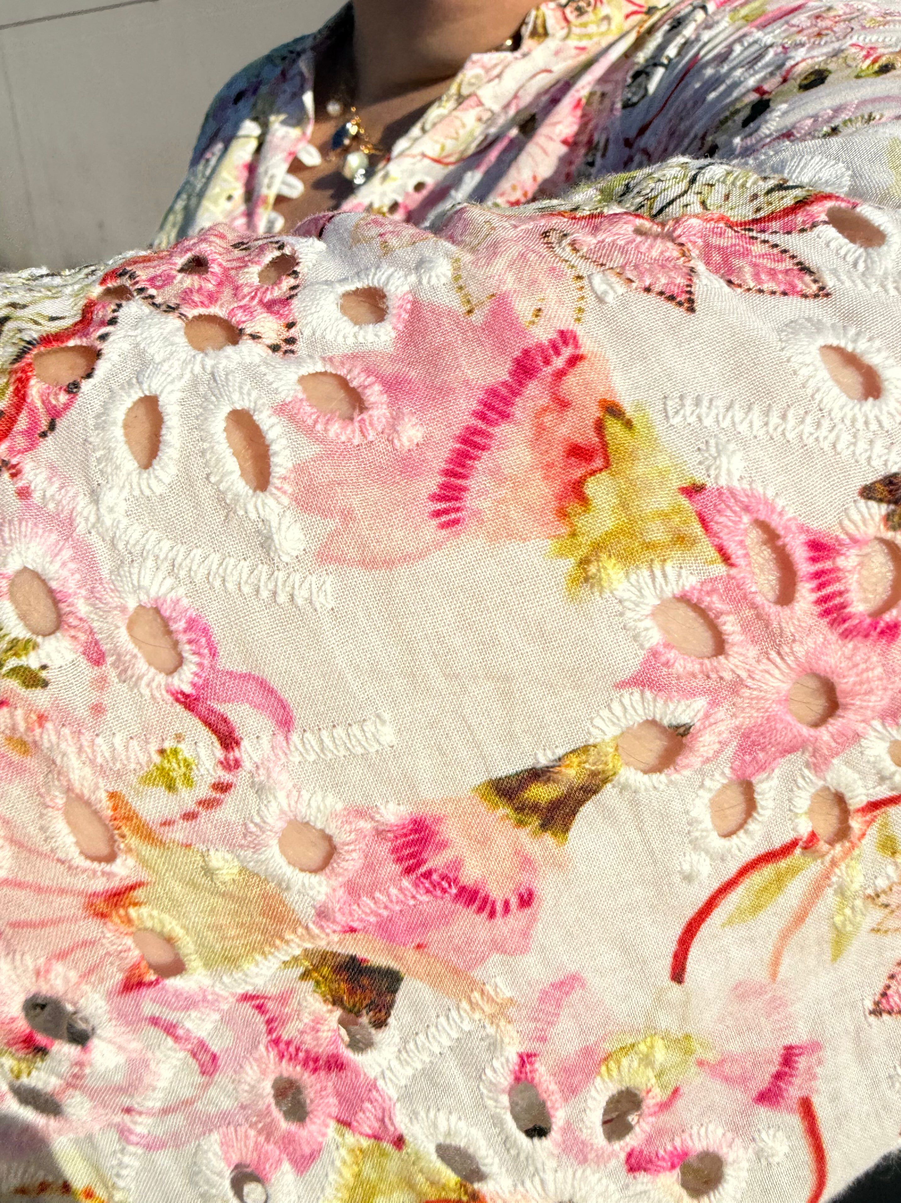 Talitha Dress, Garden Eyelet / multi, alternate image number 3