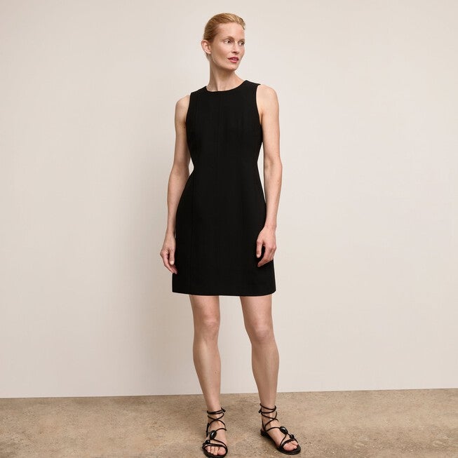 Carolina Flex Dress - Flex Suiting, Black / Black, hi-res image number 0