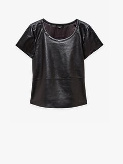 New Guard Recycled Leather Tee