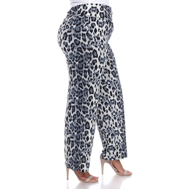 Cheetah Print Palazzo Pants, , alternate image number 7