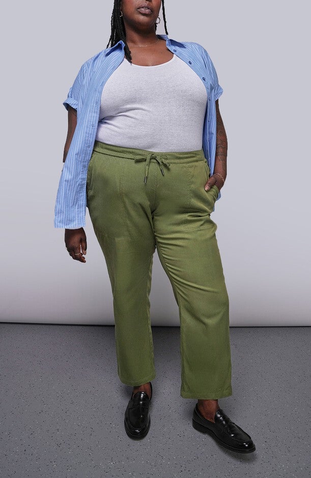 The Everyday Drawstring Pant, Moss Green / Forest Green, hi-res image number 0