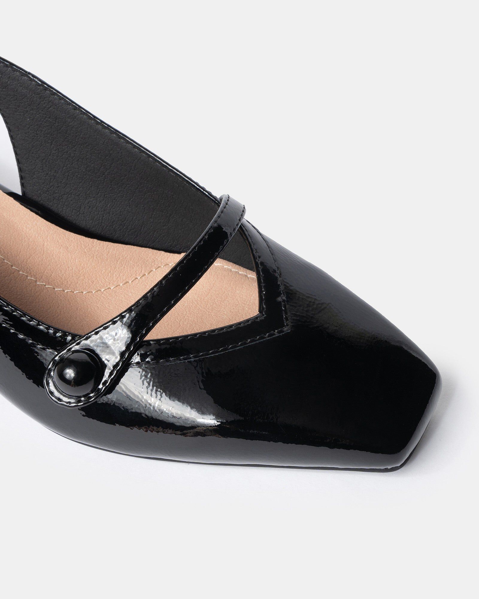Isla Pearl Heels, Black / Black, alternate image number 2