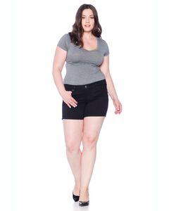 Side Vent Shorts - Black