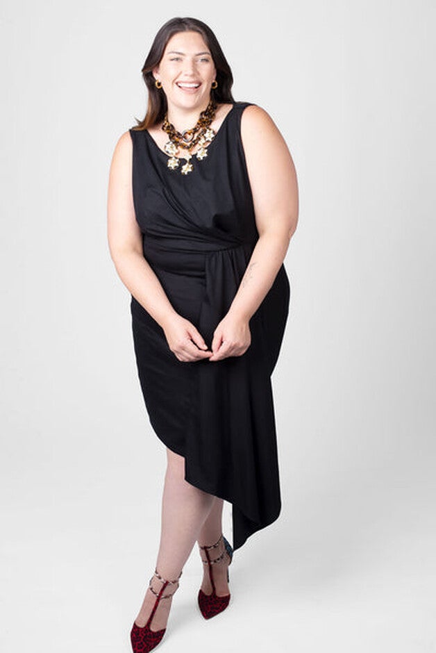 Adele Sheath Dress Black, , alternate image number null