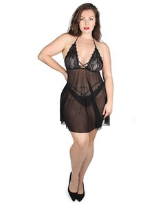 Plus Size Sleep Chemise