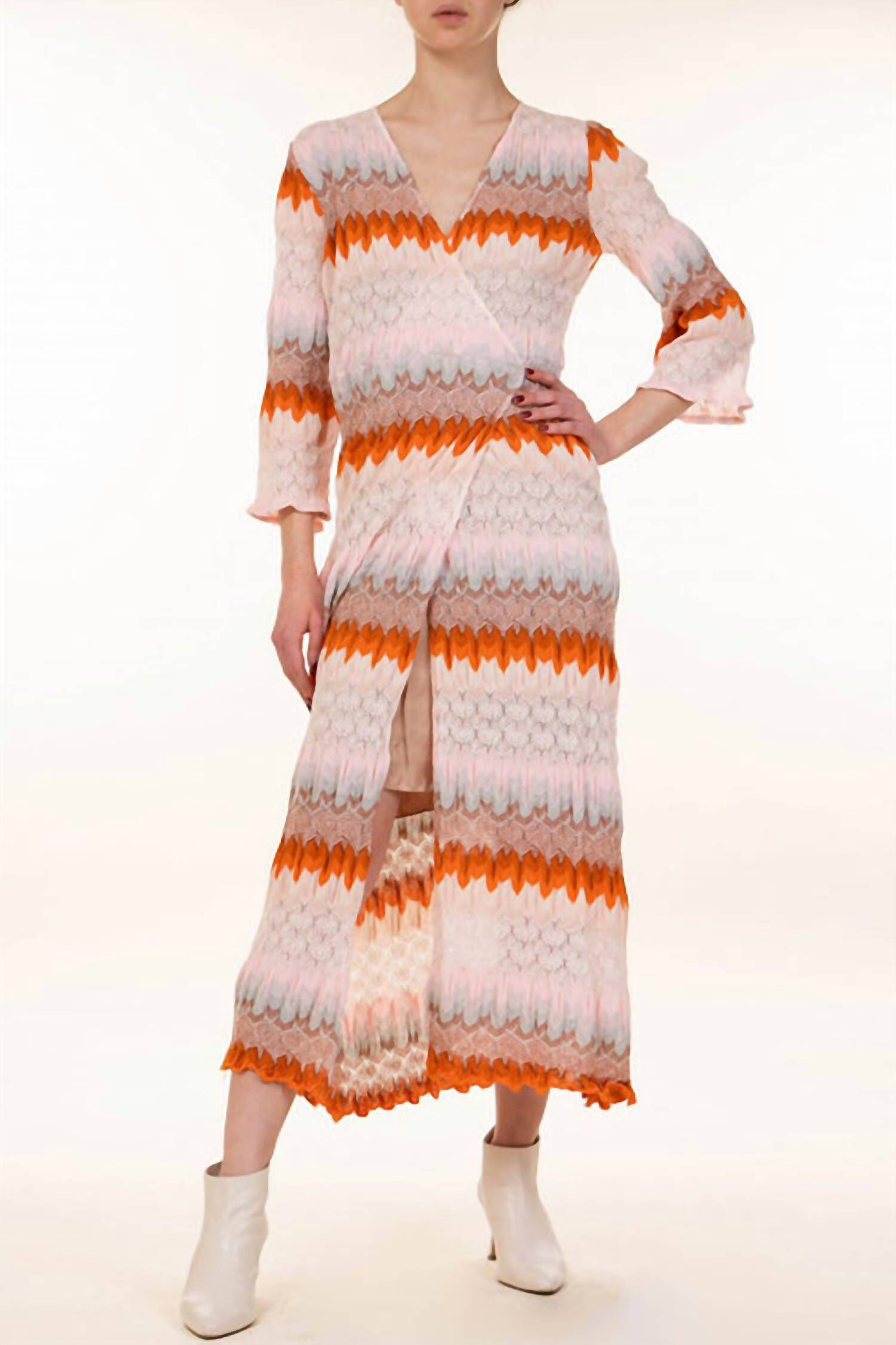 JEN CROCHET DRESS IN MULTI, , alternate image number 5